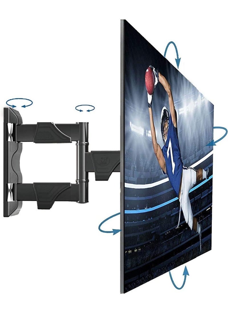 BGM - Full Motion TV Wall Mount for Most 32 55 Inch Computer Monitors and TVs Adjustable Tilting Rotating Weight up to 60lbs - Image 1