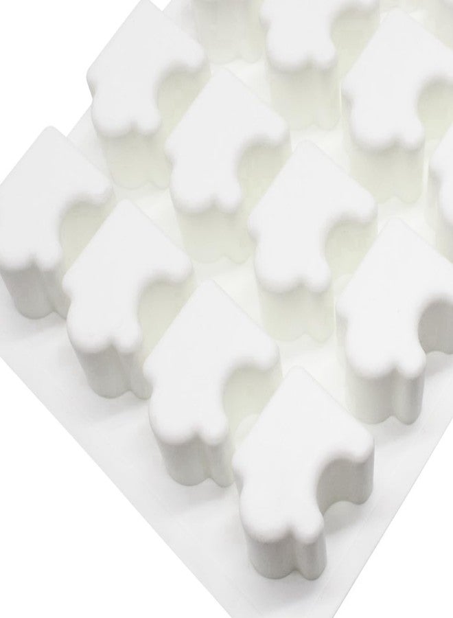 mostsom 3D Puzzle Shape Silicone Mold for DIY Baking Pudding Mousse Chocolate Eco-Friendly Cake Mold Kitchen Accessories Tools (E_ Puzzle) - Image 5
