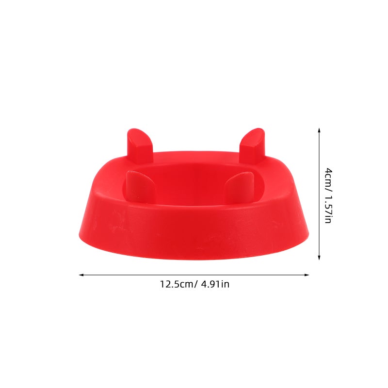 4 Pcs Football Kicking Tee For Practice Holder Tees Footballs Kicking Block Accessories For Adults Red - Image 5
