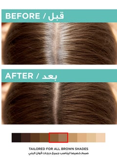 L'OREAL PARIS بخاخ إخفاء جذور الشعر الفوري ماجيك ريتوتش، بني  - Image 4