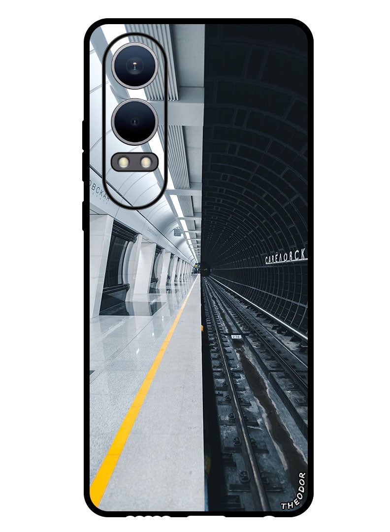 Theodor Protective Case Anti Scratch Shock Proof Bumper Cover For Oppo K12x (China) subway_station_tunnel - Image 1