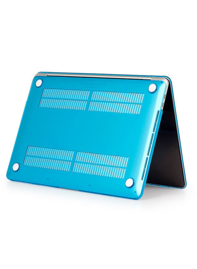 NIBEMINENT Protective Case Cover For Macbook Pro Retina 15-Inch Aqua Blue - Image 4