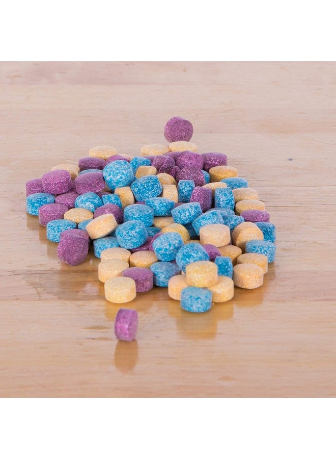 Steve Spangler Science - Wtin-100 Color Fizzers, 100 Tablets - Assorted Colors (Red, Yellow & Blue) - Colorful Science Experiment Kit For Kids, Won’T Stain Hands Or Surfaces, Exciting Stem Activity  - Image 3
