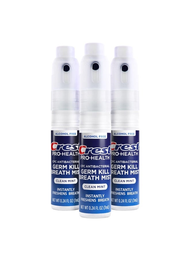 Crest Crest Pro-Health | Portable Alcohol-Free CPC Mist with Clean Mint Flavor | Fights Odor-Causing Germs for Instant Fresh Breath - 1 Count (0.44oz) Breath Spray  - Image 2