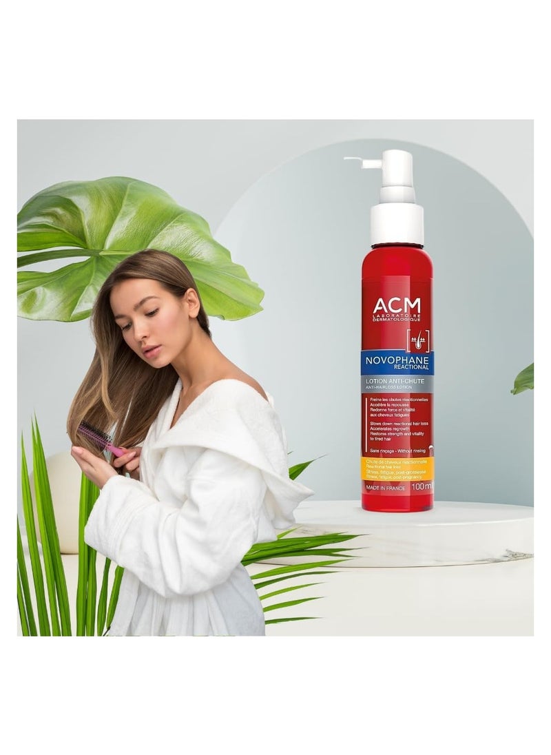 ACM Laboratoire dermatologique Novophane Reactional Anti-Hair Loss Lotion - 100ml  - Image 4