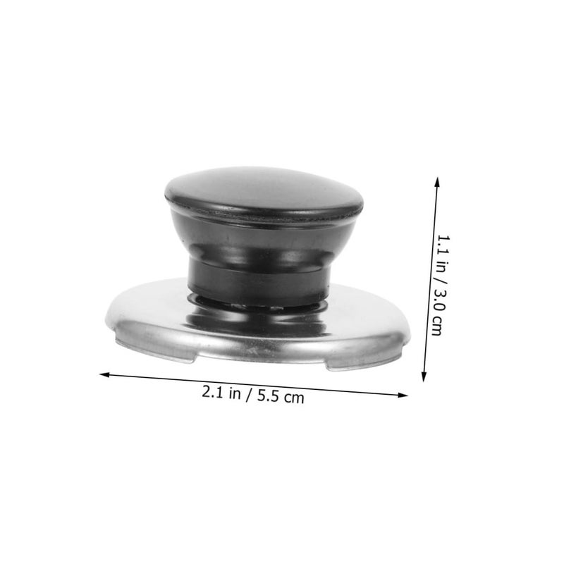 2Pcs Stainless Steel Teapot Whistle Lid Knobs Replacement Easy Install Kitchen Supplies - Image 3