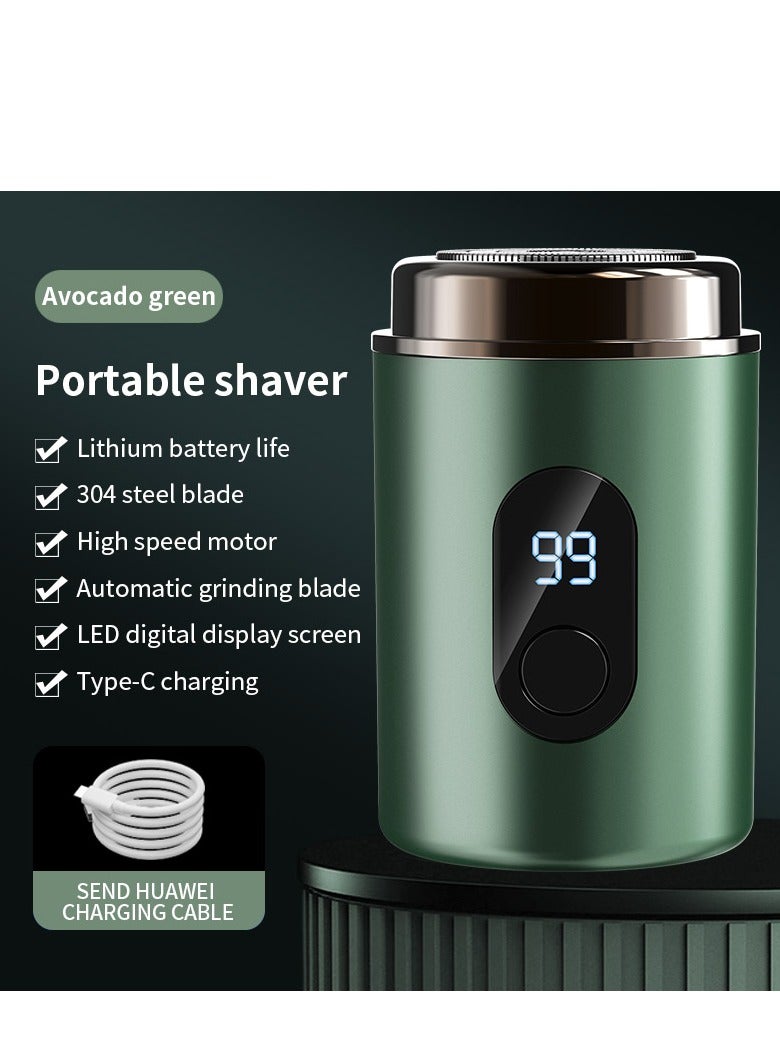 Generic Ultra-Portable Men's Electric Shaver, Travel-Ready Powerhouse with Type-C Dual Charging, Mini and Long range, Birthday gift  - Image 1