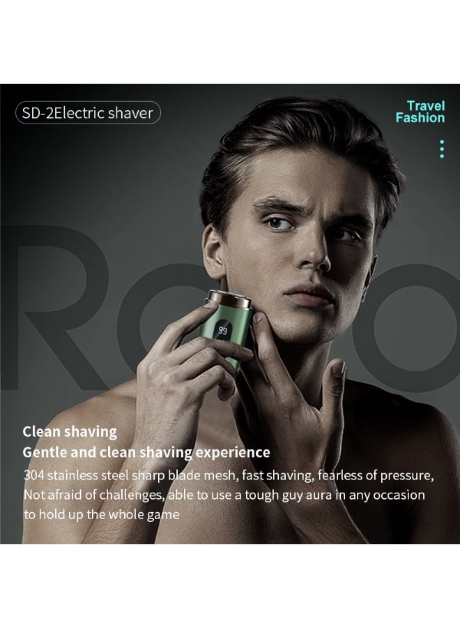 Generic Ultra-Portable Men's Electric Shaver, Travel-Ready Powerhouse with Type-C Dual Charging, Mini and Long range, Birthday gift  - Image 2
