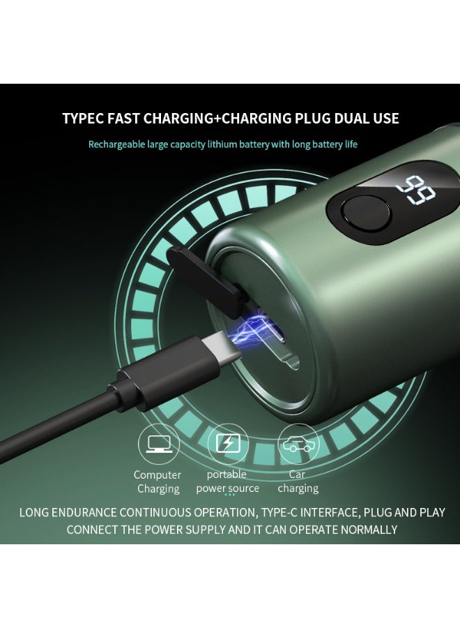 Generic Ultra-Portable Men's Electric Shaver, Travel-Ready Powerhouse with Type-C Dual Charging, Mini and Long range, Birthday gift  - Image 4