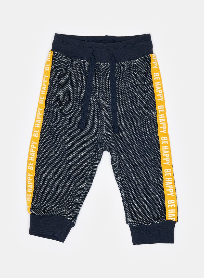 Panco Baby Boys Stripe Detailed Tracksuit Bottom - Image 1