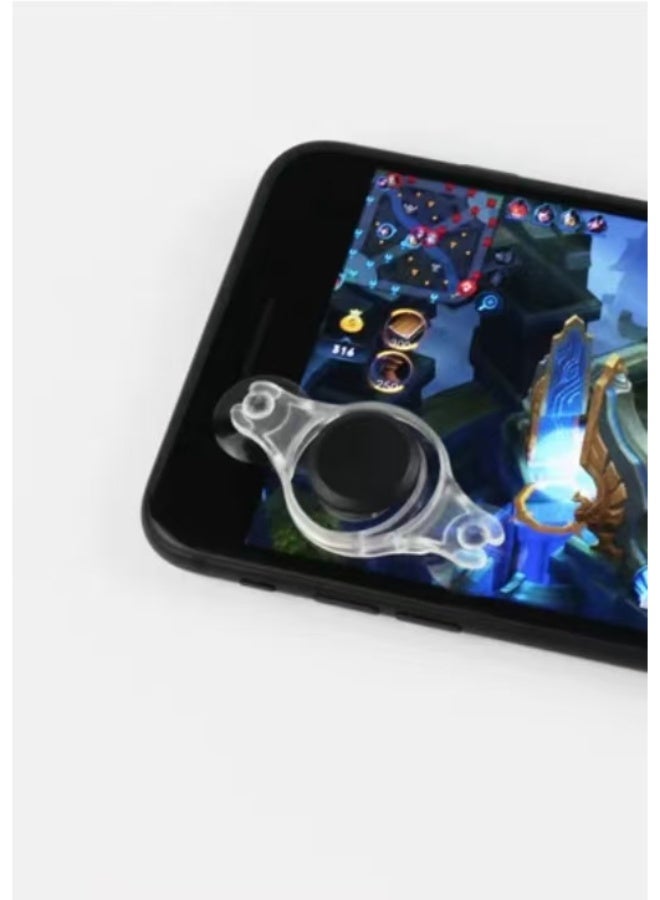 Beauenty Controller Tablet Controller Key on Phone Shooter Controller Shooter Controller for Cellphone Handle Joystick Telephone Game Controller Mobile Game Controller Intelligent White - Image 3