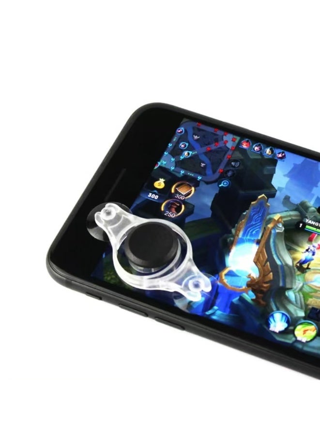 Beauenty Controller Tablet Controller Key on Phone Shooter Controller Shooter Controller for Cellphone Handle Joystick Telephone Game Controller Mobile Game Controller Intelligent White - Image 4