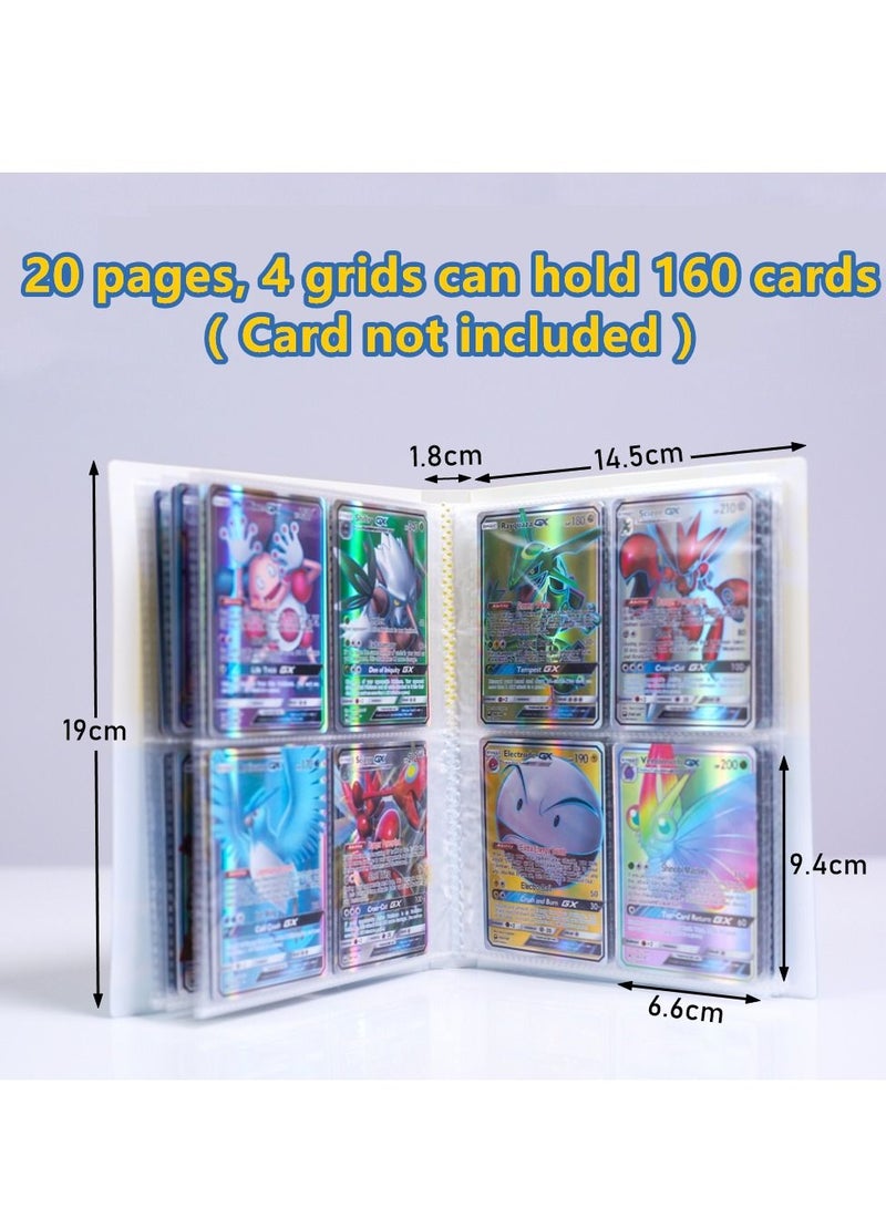 Yellow Pikachu Pokemon Card Collection Album Book - Image 4