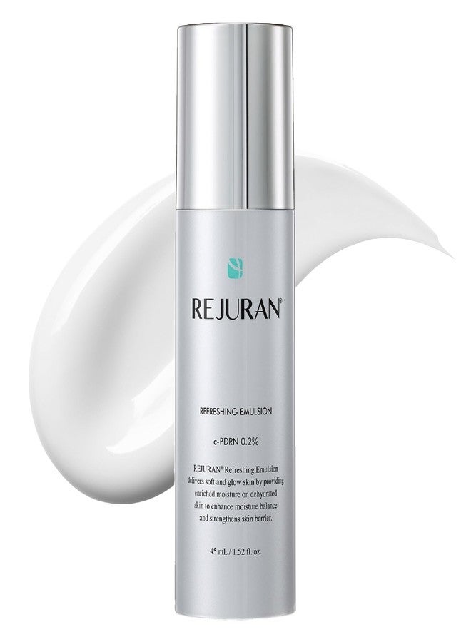 REJURAN® Refreshing Emulsion, c-PDRN® - Salmon DNA Facial Moisturizer for Deep Hydration, Radiance-Boosting, Firmness, Skin Elasticity, and Optimal Moisture Balance. Korean Skincare (1.52 fl oz) - Image 1