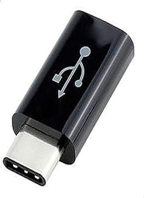 Micro USB to USB Type C Adapter for connecting Charging Cable