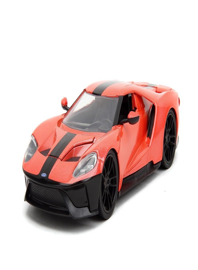 Jada Pink Slips 1:24 W1 2017 Ford GT Die-Cast Car, Toys for Kids and Adults(Metallic Salmon) - Image 1