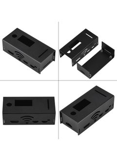 Thoraya Aluminium Alloy Enclosure Box Protective Case for Raspberry Pi ZERO Black  - Image 4
