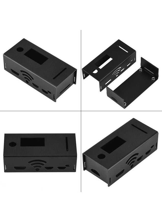 Thoraya - Aluminium Alloy Enclosure Box Protective Case for Raspberry Pi ZERO Black - Image 1
