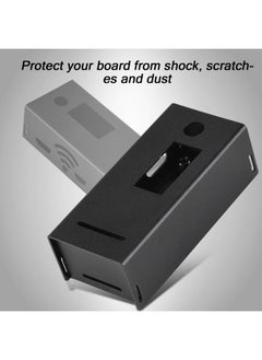 Thoraya Aluminium Alloy Enclosure Box Protective Case for Raspberry Pi ZERO Black  - Image 2