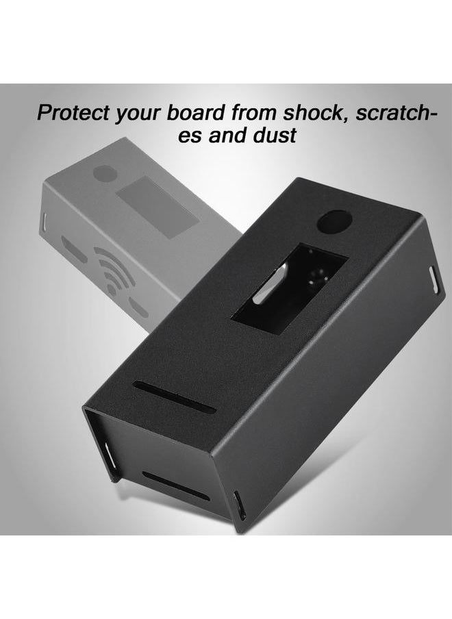 Thoraya - Aluminium Alloy Enclosure Box Protective Case for Raspberry Pi ZERO Black - Image 1