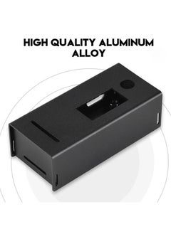 Thoraya Aluminium Alloy Enclosure Box Protective Case for Raspberry Pi ZERO Black  - Image 3