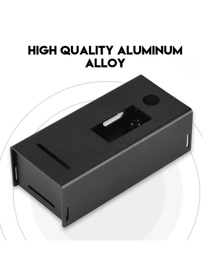 Thoraya - Aluminium Alloy Enclosure Box Protective Case for Raspberry Pi ZERO Black - Image 1