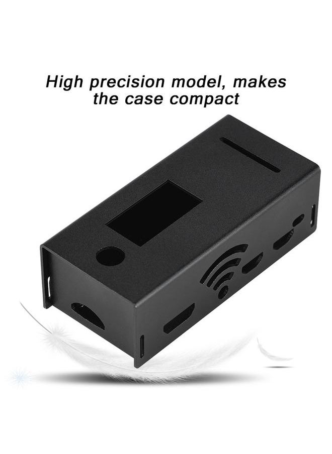 Thoraya - Aluminium Alloy Enclosure Box Protective Case for Raspberry Pi ZERO Black - Image 1