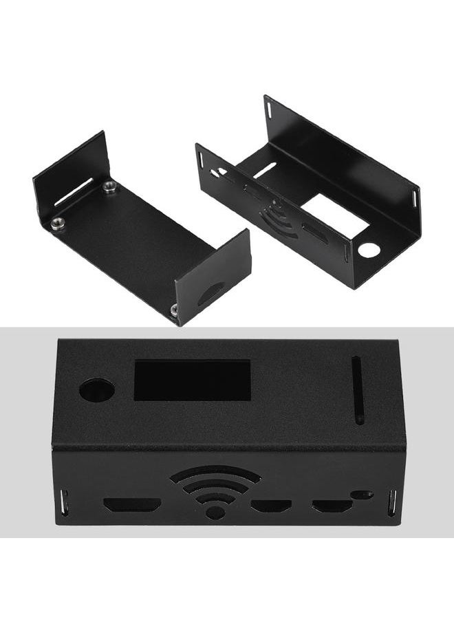 Thoraya - Aluminium Alloy Enclosure Box Protective Case for Raspberry Pi ZERO Black - Image 1