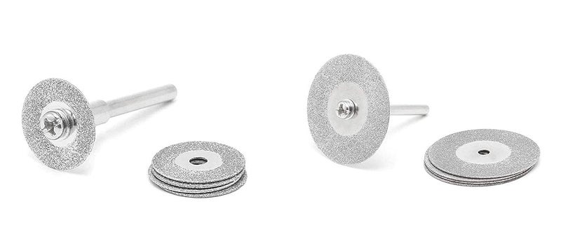 DIY Crafts CTDIYHI22653 20mm Diamonte Cutting Discs Drill Bit Shank for Rotary Tool Blade DIY Works Support 20mm MiniSmall - Image 1