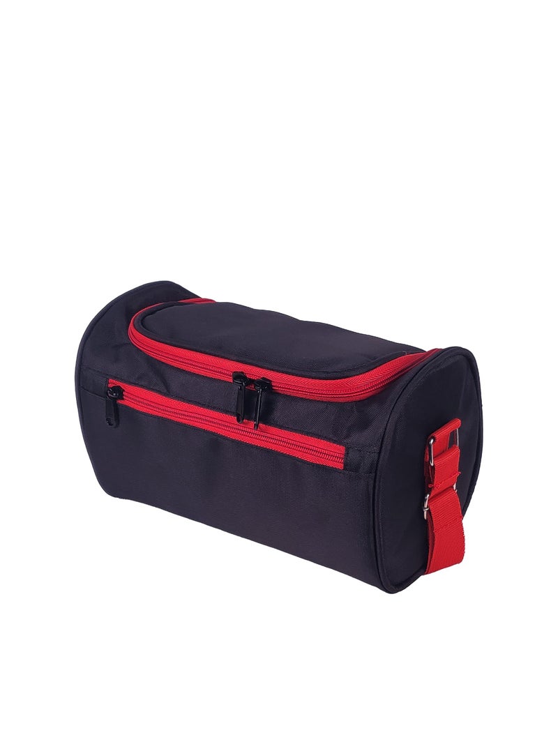 FOONTY Pack of 1 (Lunch Bags,Tiffin Bag,Picnic Bag,Lunch Cover,Tiffin Cover) Waterproof Lunch Bag(,FFFLB9030B,Black) - Image 1