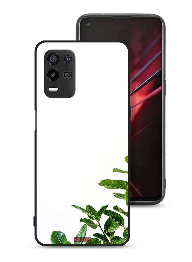 Tolwak Oppo K9x Protective Case Cover Josh Calabrese Leaves - Image 1