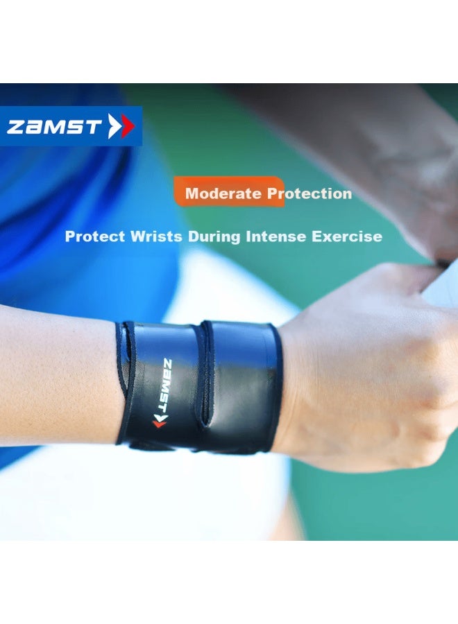 Zamst Filmista Wrist Support Lightweight Breathable Wrist Brace For Basketball Volleyball Tennis Golf M - Image 1