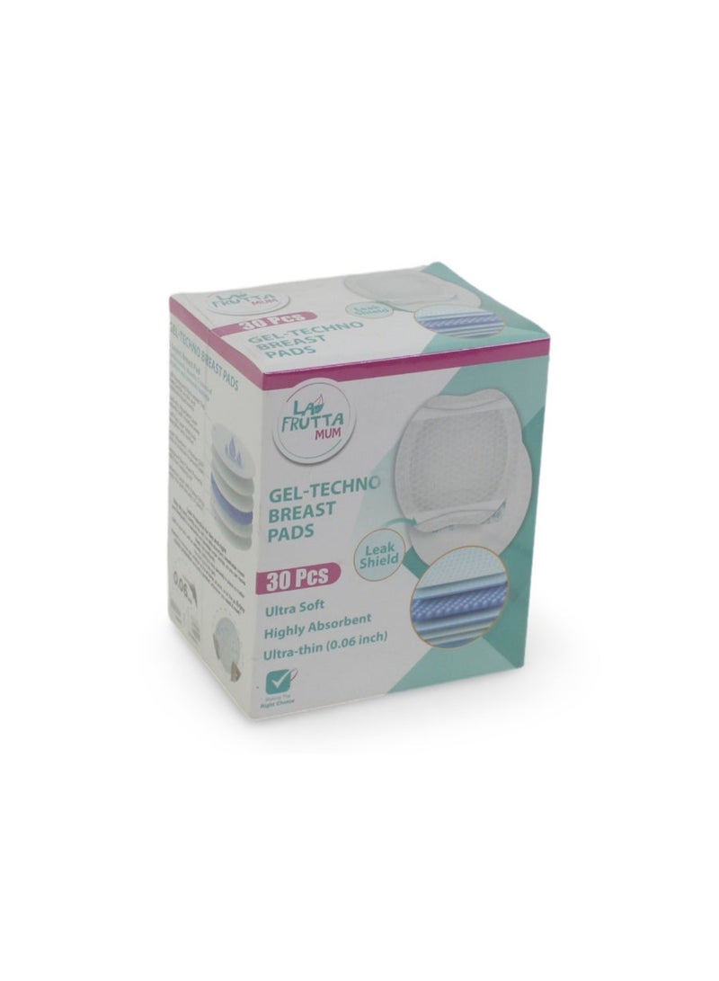 La Frutta Mum Gel-Techno Disposable Breast Pads – 30Pcs - Image 1