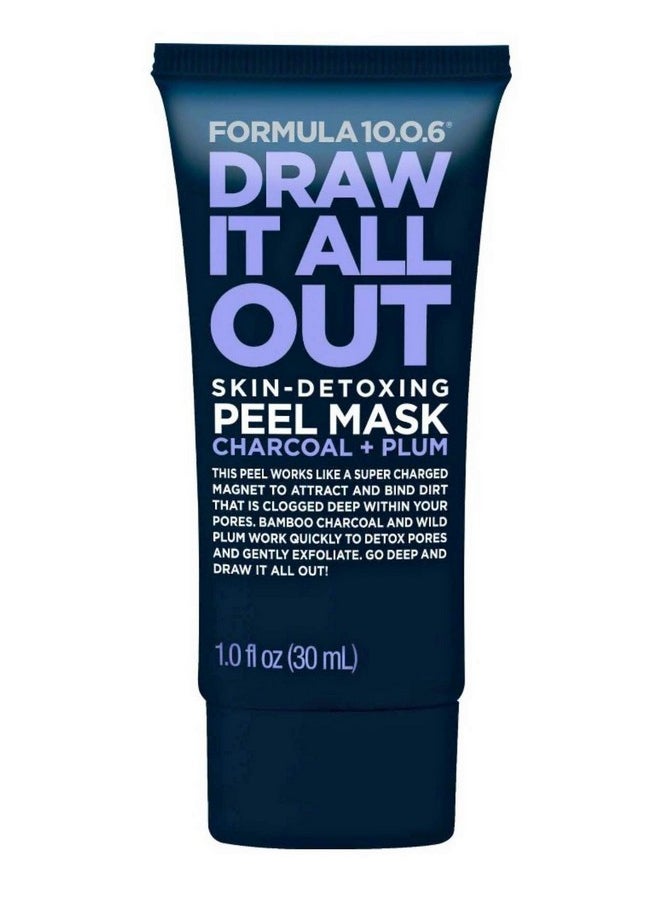 FORMULA 10.0.6 - Draw It All Out Skindetoxing Peel Mask 1.0 Fl Oz Travel Size - Image 1