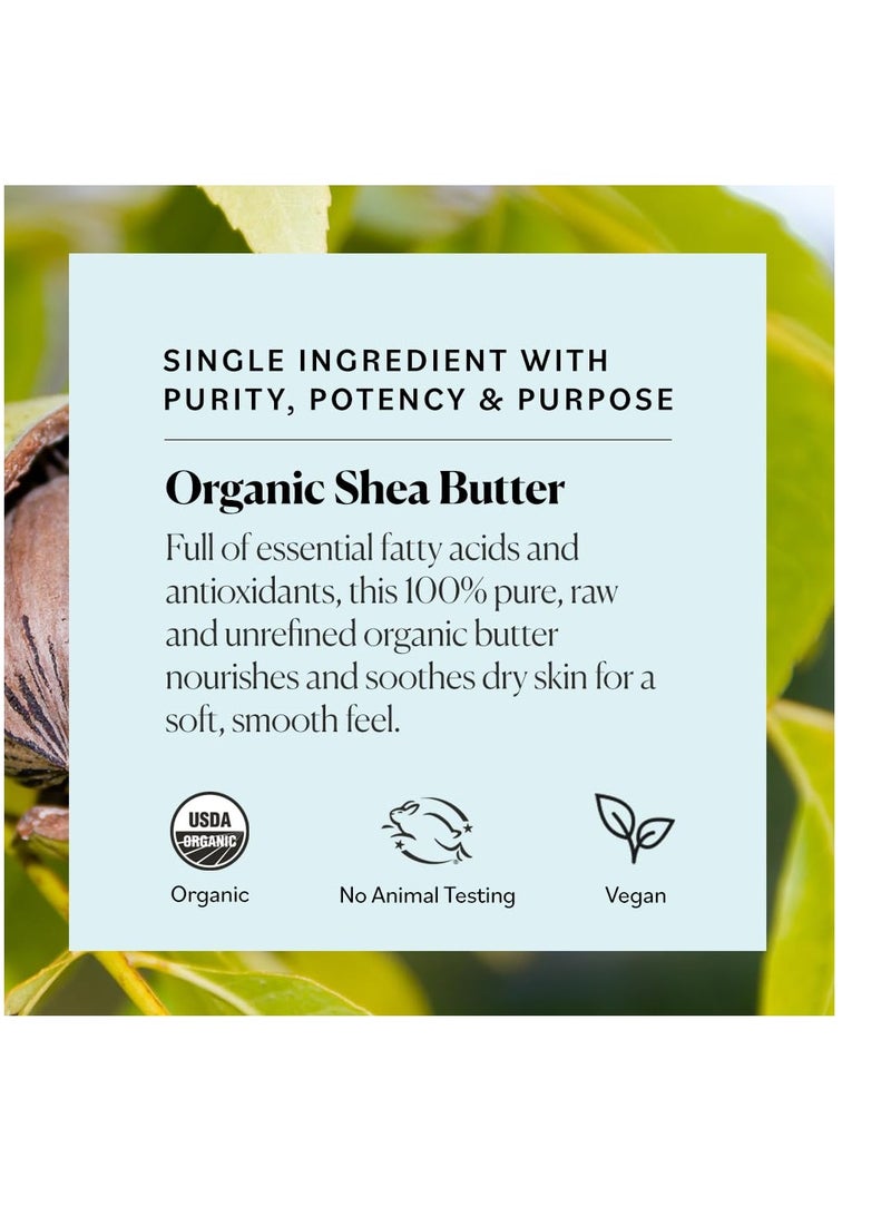 Sky Organics Sky Organics - Organic Shea Butter, 8 oz - Nourishes, Soothes, and Softens Dry Skin - Raw & Undefined - Essential Fatty Acids & Antioxidants - Natural, Vegan & Cruelty Free - Skin Care & Self Care - Image 4