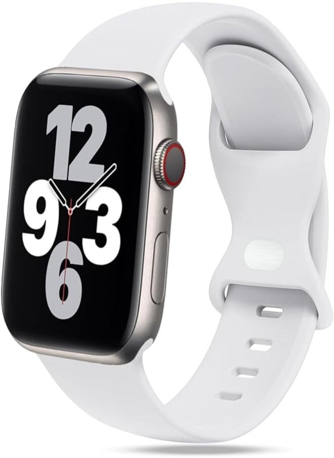 Generic - STG Sport Watch Band Compatible with Apple Watch Band 38mm 40mm 41mm 42mm 44mm 45mm 49mm S/M M/L for Women/Men Soft Silicone Replacement Strap Accessories for iWatch Ultra SE Series 8/7/6/5/4/3/2/1 - Image 1