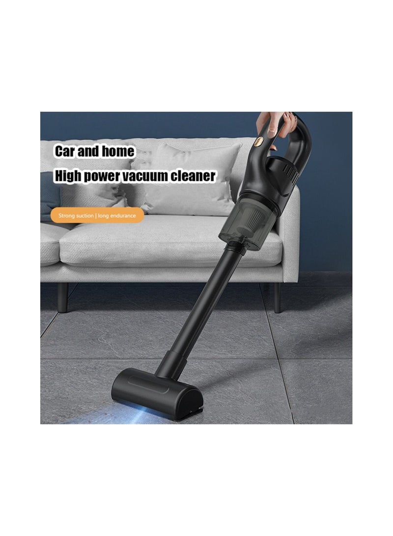 Meetion متعددة الوظائف اللاسلكية المحمولة مكنسة كهربائية محمولة قوية شفط الذكية اللاسلكية الملحقات الداخلية صندوق قابل للفصل للسيارة المنزل المزدوج استخدام مكنسة كهربائية - Image 1