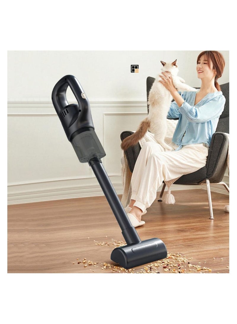 Meetion متعددة الوظائف اللاسلكية المحمولة مكنسة كهربائية محمولة قوية شفط الذكية اللاسلكية الملحقات الداخلية صندوق قابل للفصل للسيارة المنزل المزدوج استخدام مكنسة كهربائية - Image 3