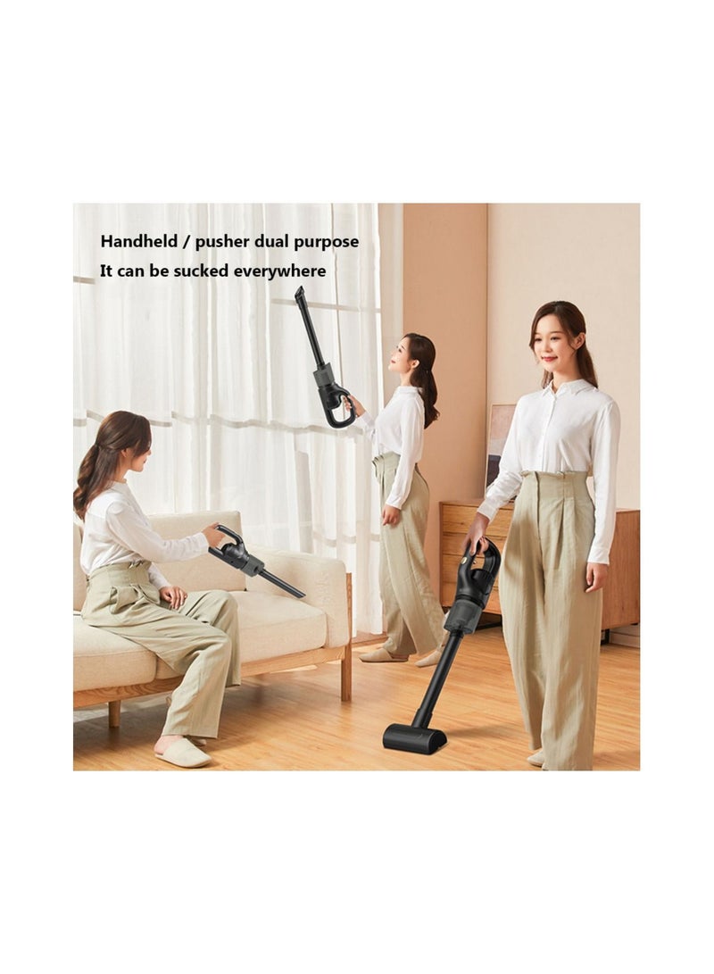 Meetion متعددة الوظائف اللاسلكية المحمولة مكنسة كهربائية محمولة قوية شفط الذكية اللاسلكية الملحقات الداخلية صندوق قابل للفصل للسيارة المنزل المزدوج استخدام مكنسة كهربائية - Image 4