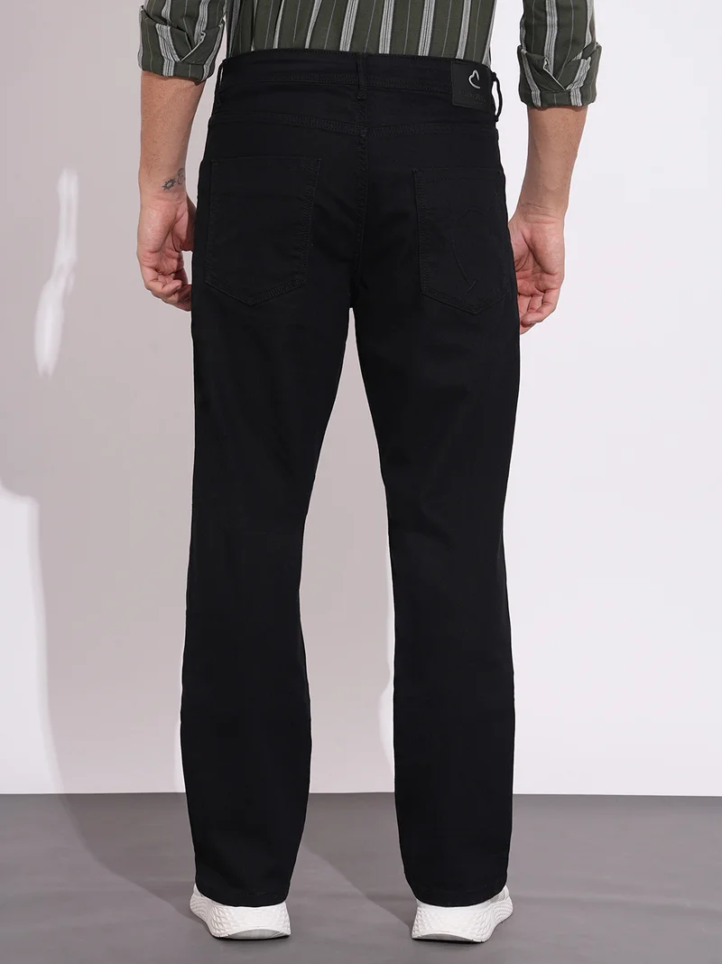 Being Human BLACK Men Solid Bootcut Mid-Rise Jeans for Men | Best Price UAE