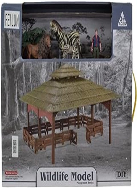 Generic Wildlife model playground series game for kids, q9899-zj114, assorted