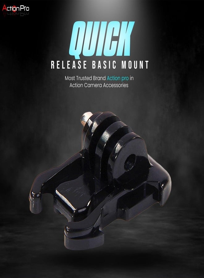 Action Pro Quick Release Basic Buckle with Thumb Screw Compatible with GoPro Hero 13/12/11/10/9/8/7/6/5/4/3, Insta360, SJCAM, YI, EKEN 4K & Other Action Cameras - Image 4