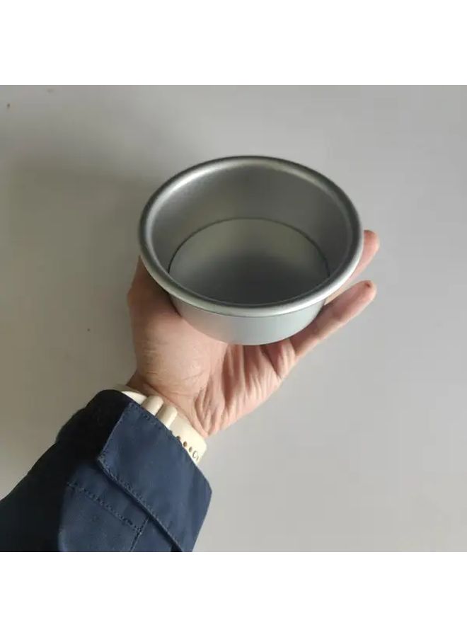 6pcs 4 Inch Aluminum Round Cake Pans With Movable Bottom For Baking - Image 4