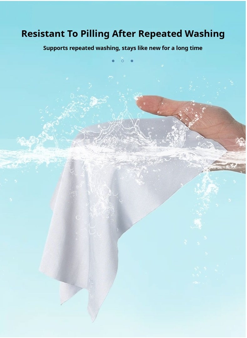 Healife - Microfiber Cleaning Cloth - Multi-functional for Glasses, Phones, Jewelry, and More (GREY) - Image 1