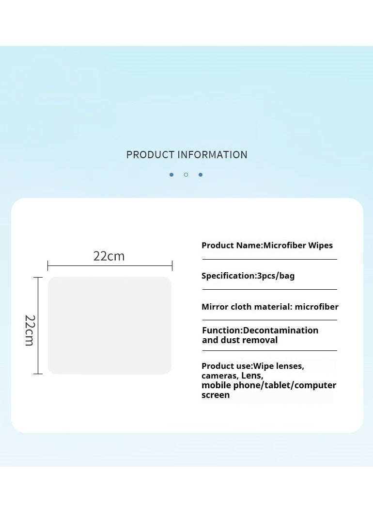 Healife - Microfiber Cleaning Cloth - Multi-functional for Glasses, Phones, Jewelry, and More (GREY) - Image 1