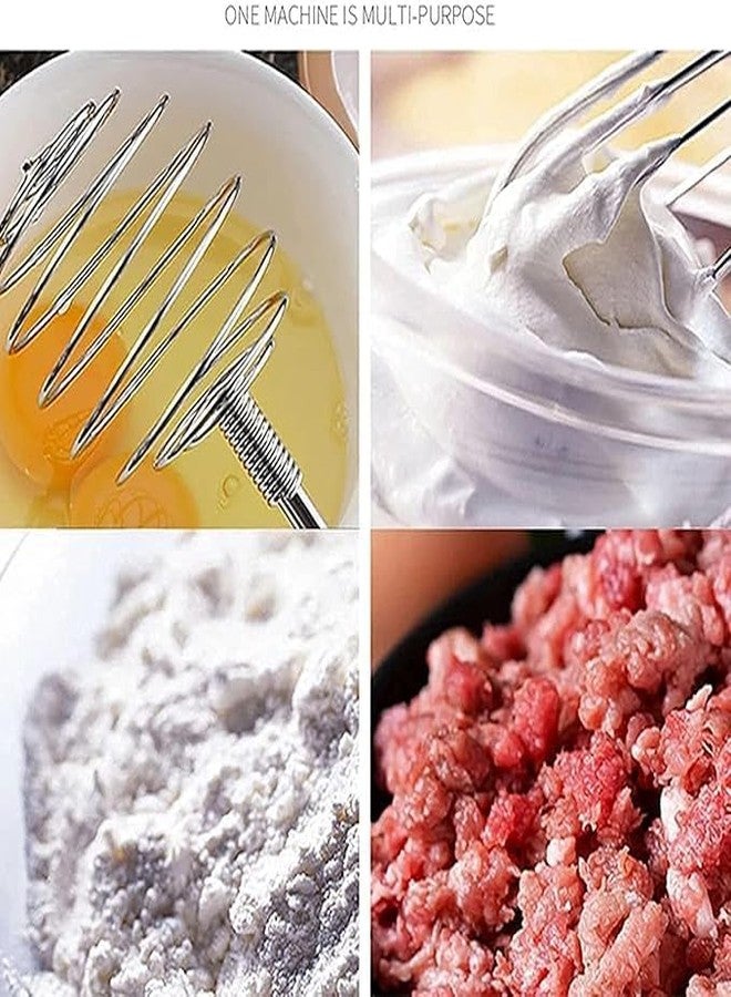 Minitul Stainless Steel Handheld Steel Wire Egg Whisk Hand Egg Mixer for Family Restaurant Kitchen, Eggbeater Whisking Blender Stirring Beater Mixer (Silver / 1 Pcs) - Image 4