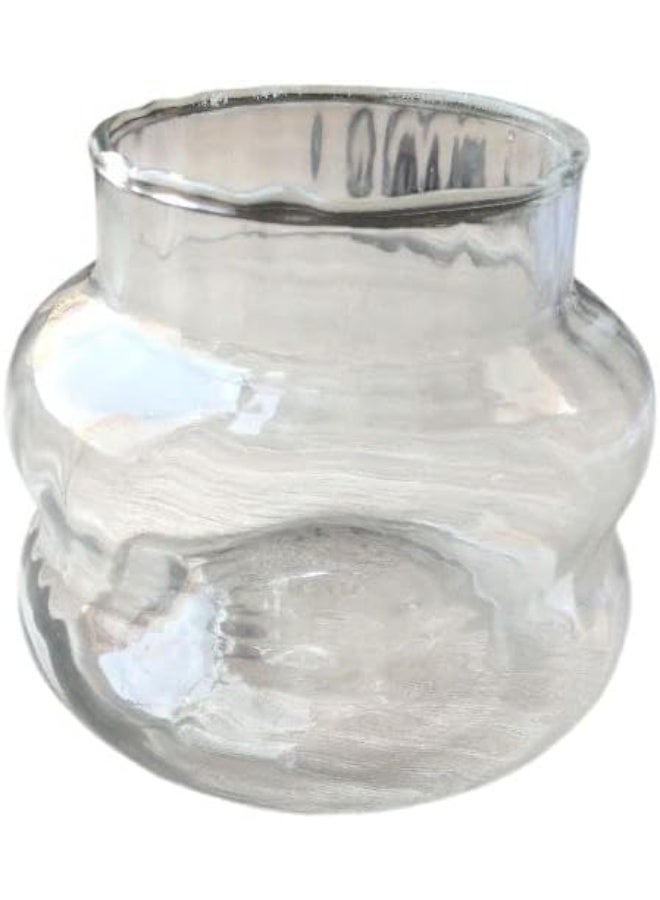 Spaceshoop Glass Tea Cup Tea Mug Tea Mugs for Tea Nescafe Cappuccino Round Shape