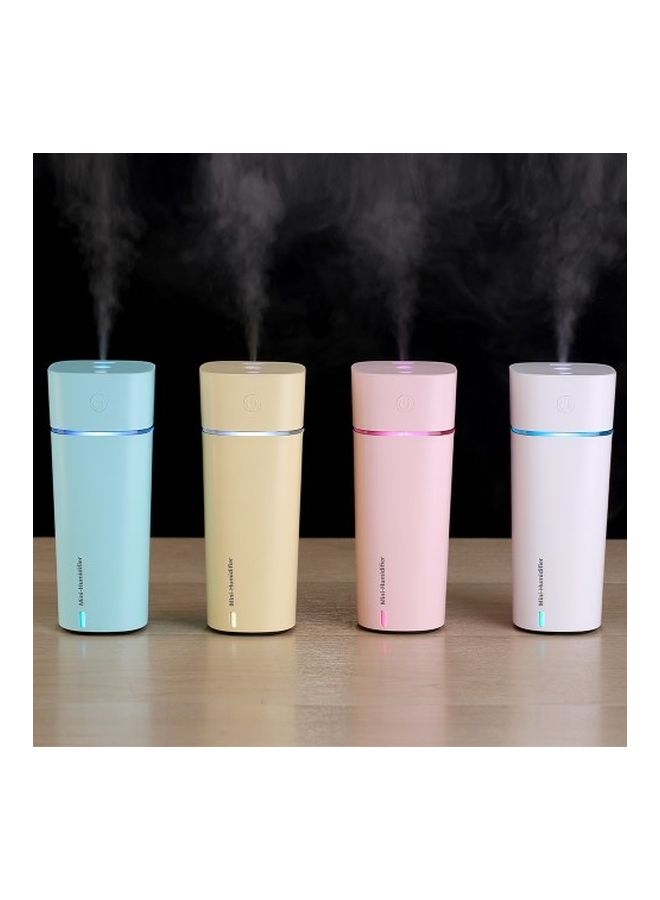 إسكدنيا جهاز ملطف للجو 3 في 1 مع مروحة صغيرة ومصباح وردي - Image 3