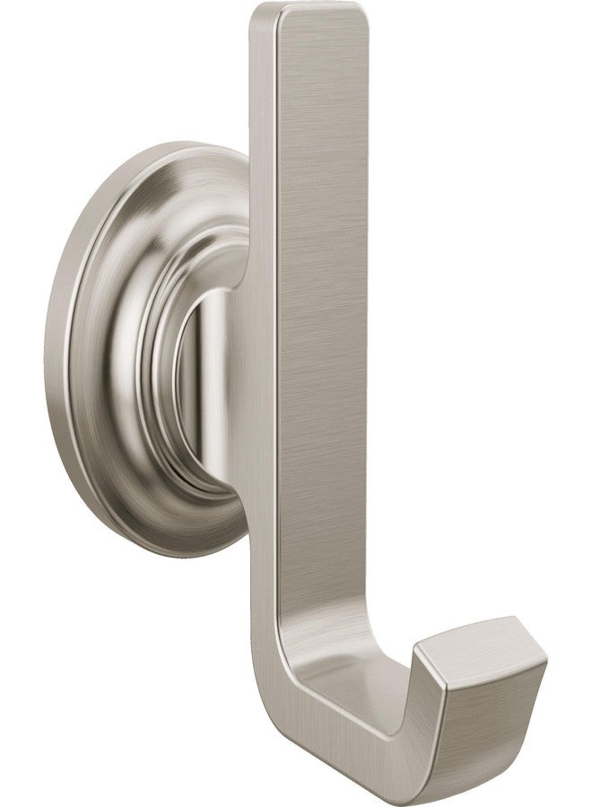 DELTA FAUCET 78935-SS Tetra Double Towel Hook Bath Hardware Accessory in Stainless Steel - Image 1