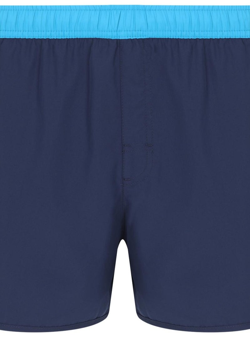 Joss Men’s Swimming Shorts - Joss Blue/Light Blue, Quick-Drying Swim Trunks with Adjustable Waist & Practical Pocket  - Image 5